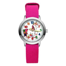 Load image into Gallery viewer, Pretty Unicorn Nylon Strap Watch