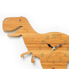 Load image into Gallery viewer, T-Rex Dinosaur Clock