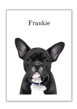 Load image into Gallery viewer, Personalised Pet Portrait - Amazing Watercolour Print!