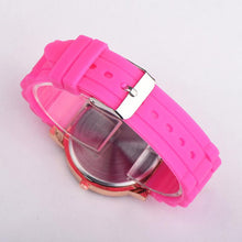 Load image into Gallery viewer, Pink Crystal Unicorn Watch