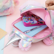 Load image into Gallery viewer, Unicorn Furry Backpack