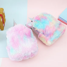 Load image into Gallery viewer, Unicorn Furry Backpack