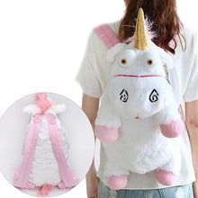 Load image into Gallery viewer, Plush Unicorn Backpack