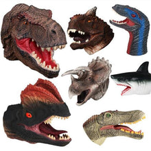 Load image into Gallery viewer, Realistic Dinosaur Hand Puppets
