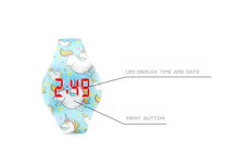 Load image into Gallery viewer, Kids Unicorn Cartoon Digital Watch