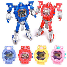 Load image into Gallery viewer, Kids Robot Watch