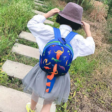 Load image into Gallery viewer, Cute Dinosaur Tail Backpack