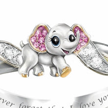 Load image into Gallery viewer, The Cute Never Forget Elephant Ring