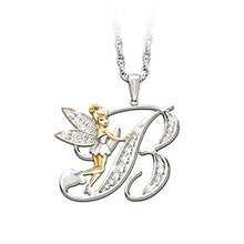 Load image into Gallery viewer, Cute Fairy Initial Necklace
