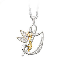 Load image into Gallery viewer, Cute Fairy Initial Necklace