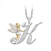 Cute Fairy Initial Necklace