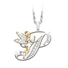 Load image into Gallery viewer, Cute Fairy Initial Necklace
