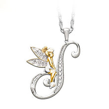 Load image into Gallery viewer, Cute Fairy Initial Necklace