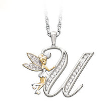 Load image into Gallery viewer, Cute Fairy Initial Necklace