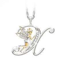 Load image into Gallery viewer, Cute Fairy Initial Necklace