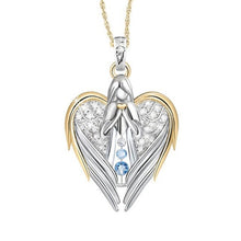 Load image into Gallery viewer, Guardian Angel By Your Heart Necklace