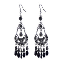 Load image into Gallery viewer, Emerald Gypsy Drop Earrings
