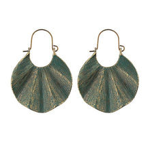 Load image into Gallery viewer, Boho Ethnic Leaf Earrings