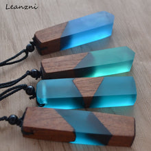 Load image into Gallery viewer, Energy Pendant &amp; Rope Necklace