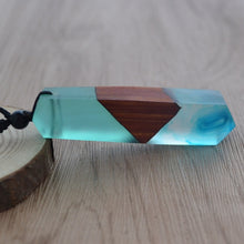 Load image into Gallery viewer, Energy Pendant &amp; Rope Necklace