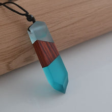 Load image into Gallery viewer, Energy Pendant &amp; Rope Necklace