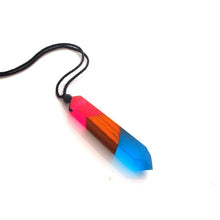 Load image into Gallery viewer, Energy Pendant &amp; Rope Necklace