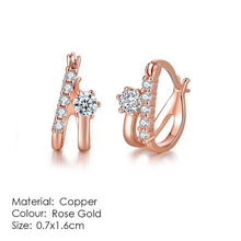 Load image into Gallery viewer, Engagement Stud Earrings