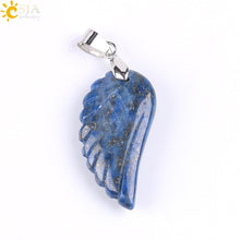 Load image into Gallery viewer, Coloured Angel Wing Necklace