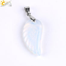 Load image into Gallery viewer, Coloured Angel Wing Necklace