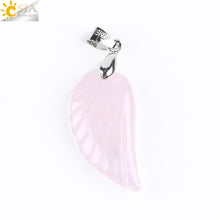 Load image into Gallery viewer, Coloured Angel Wing Necklace