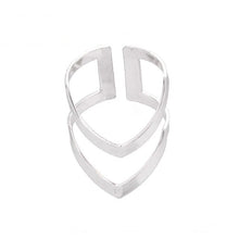 Load image into Gallery viewer, The Double Chevron or Shooting Arrow Ring