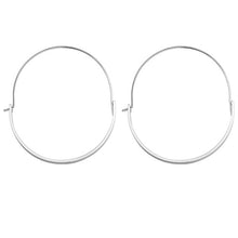 Load image into Gallery viewer, Elegant Hoop Plate Earrings