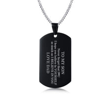Load image into Gallery viewer, To My Son - Awesome Dog Tag