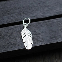 Load image into Gallery viewer, Angel Feather Dangly Pendant