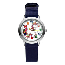 Load image into Gallery viewer, Pretty Unicorn Nylon Strap Watch