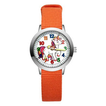 Load image into Gallery viewer, Pretty Unicorn Nylon Strap Watch