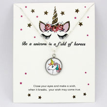 Load image into Gallery viewer, Unicorn Wish Necklace