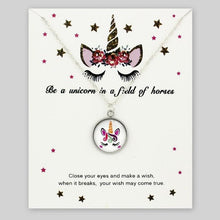 Load image into Gallery viewer, Unicorn Wish Necklace