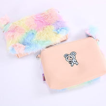 Load image into Gallery viewer, Unicorn Furry Backpack