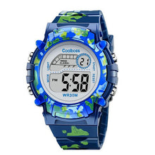 Load image into Gallery viewer, Kids Camouflage Digital Watch