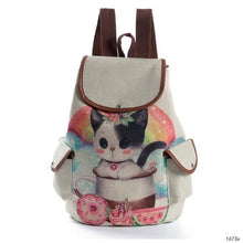 Load image into Gallery viewer, Linen Backpacks