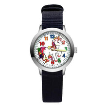 Load image into Gallery viewer, Pretty Unicorn Nylon Strap Watch