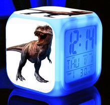Load image into Gallery viewer, Jurassic Dinosaur Digital Clock