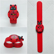 Load image into Gallery viewer, Kids Cartoon Ladybird Watch